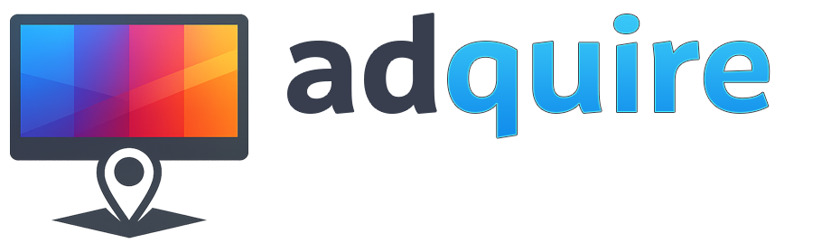 adquire – Digitale Werbeflächen
